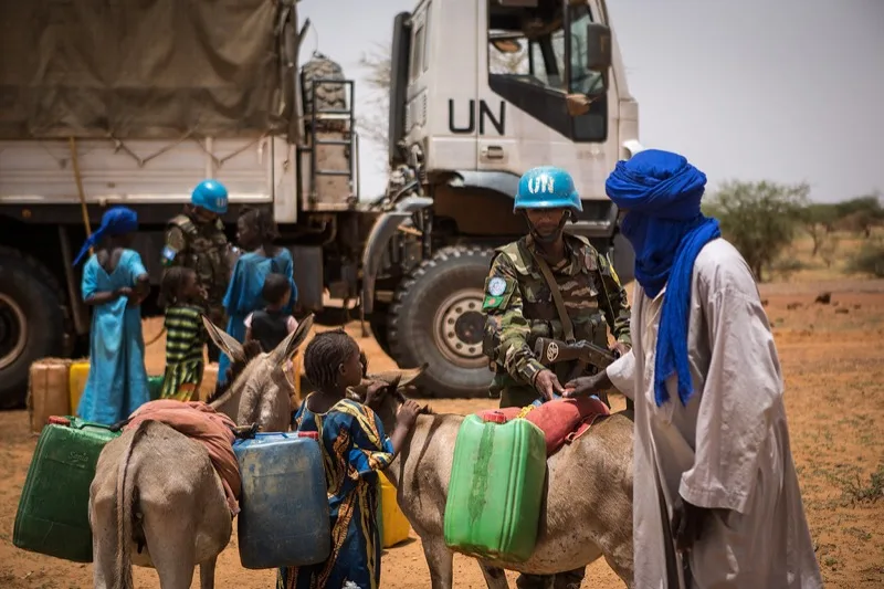 MINUSMA peacekeepers in Gao, Mali