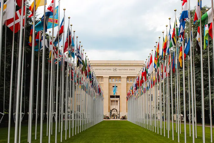 United Nations headquarters building